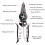 Multifunction Wire Cutter Pliers Wire Stripper Nails Cutter 4