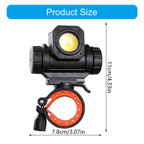 Rechargeable LED Paint Guns Light, 450LM 3 Lighting Modes 2