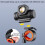 Rechargeable LED Paint Guns Light, 450LM 3 Lighting Modes 5