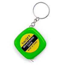 1 Meter Measuring Tape with Automatic Retraction-Green