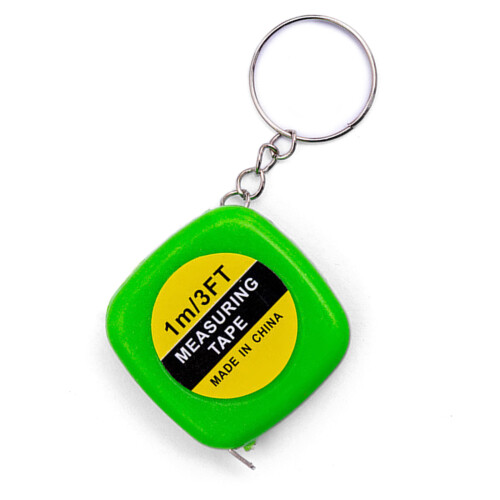 1 Meter Measuring Tape with Automatic Retraction-Green