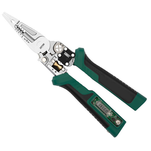 Electrician Pliers Builtin Voltage Tester Nonslip Handle Wire