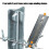 Pack of 2 Quick Install Tool Less Steel Cable Winders for Easy 7