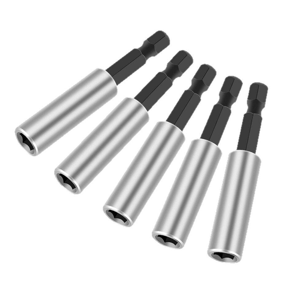 6Piece Heavy Dutys Hex Bit Holders Extensions 60Mm Magnetic 7696000783956