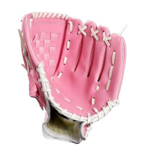 Baseball Glove LeftHand 10.5Inch Pink Adult Unisex Softball Practice Gear
