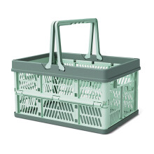 Opvouwbare gereedschapsmand met handvat voor-helder watergroen M