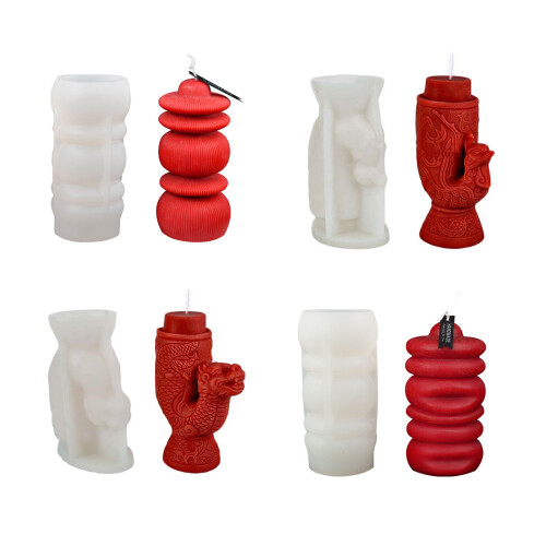 3D Chinese Character Candle Mold for Making Candle Soap-C 2