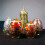 Teebehälter aus Metall mit Deckel, feuchtigkeitsbeständig,-Typ D 7