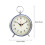 Desk Clock Classical Loud Alarm Clock with Snooze and-Black 4