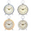 Desk Clock Classical Loud Alarm Clock with Snooze and-Black 2