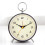 Desk Clock Classical Loud Alarm Clock with Snooze and-Black 6