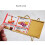 Portable Table Number Stand Holders Functional-Gold 6 inches 5