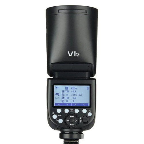 Godox Flash Godox speedlite v1 com receptor integrado compatível com nikon 1