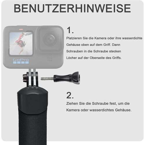 Πλωτό Selfie Stick για υποβρύχιες περιπέτειες, επεκτεινόμενο μονόποδο με σταθερή βάση 2