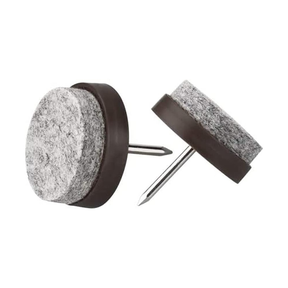 Table Felt Feet, High Quality Material Combining Soft Felt With Sturdy Metal And Abs Plastic, Easy Installation With 22.9Mm Long And 22Mm Wide Design, 9198585843233