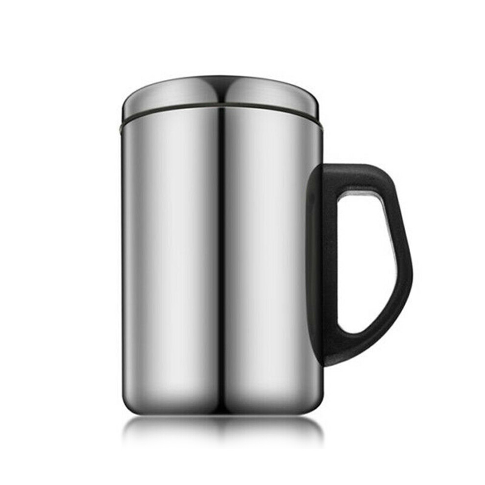 Innovative Insulated Travel Coffee Mug, Shatterproof Camping Cup With Spill Resistant Lid, Perfect For Hot Cold Beverages, Easy To Clean Dual-Layer St 9155353381922