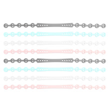 Vielseitige Spielzeughalter, sichere und saubere Schnullerhalter, verstellbare Schnullerclips für Kinderwagen, Hochstühle, Babybetten,