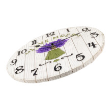 Resin Craft Wall Clock Outdoor Clock for Patios Opening Space
