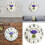 Resin Craft Wall Clock Outdoor Clock for Patios Opening Space 2