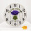 Resin Craft Wall Clock Outdoor Clock for Patios Opening Space 5