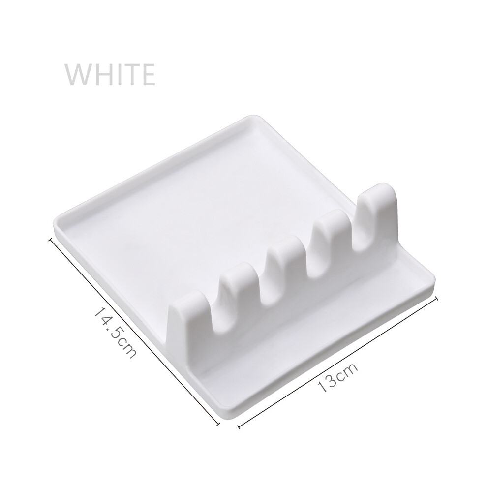 Food Grade Silicone Utensil Rest For Easy To Clean Kitchens, Multi-Tool Convenience Ensures Organization During Busy Meal Prep Sessions 9155353369913