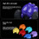 Pre Mixed Acrylic Paints Basic Color 50ML Water Paint for-Set C 6