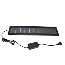 Illuminazione per acquario, colori naturali con luce LED ultra brillante per acquari d'acqua dolce o salata, effetti realistici e facile