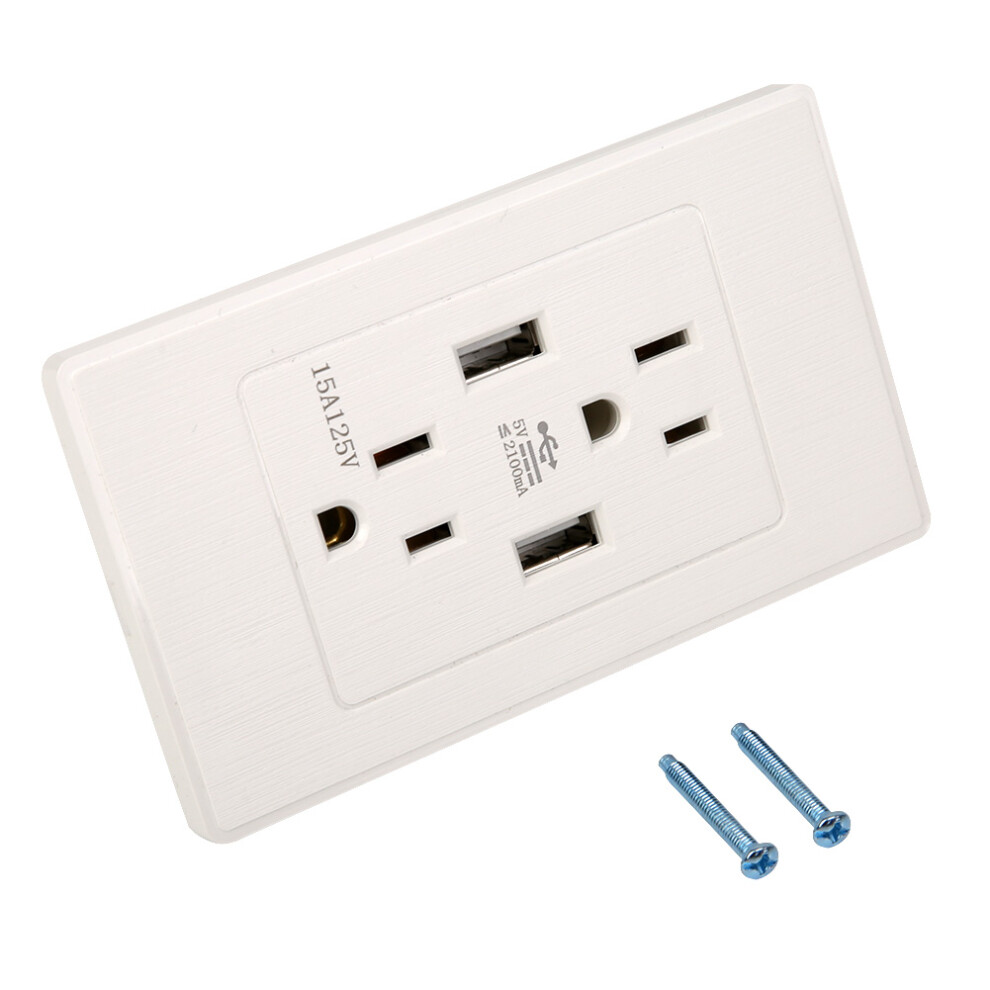 Powerful Usb Outlets, 15 Amp Wall Outlet For The Tech-Savvy, Dual Usb C Ports Delivering Optimal Charging, Tamper-Resistant Usb Receptacles Ensuring S 9198585844308