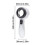 Compacted 30X Magnifier Rechargeable 4 Light Mode For Coin 3