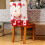 Housse de chaise sur le thème de noël,-Housse de chaise B 3