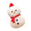 Coussin en peluche confortable, coussin de vacances de-Blanc 1
