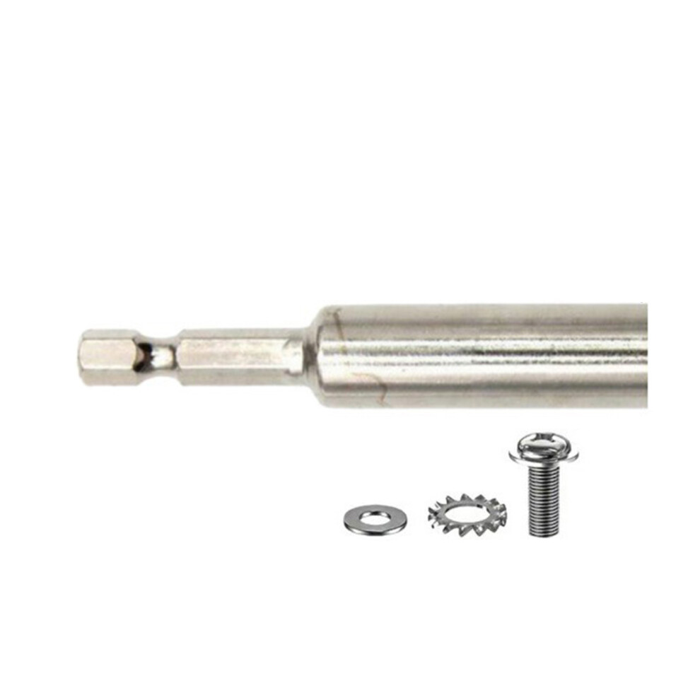 Quick Connecting Carbon Steel Hexagon Shank Rod With Screw-60Mm 7696000789347