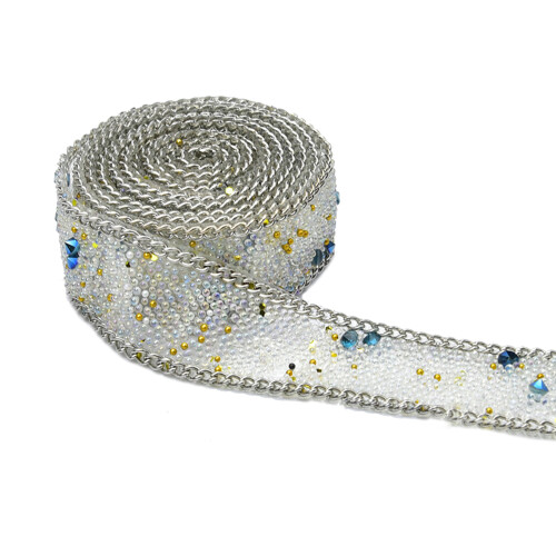 Rubans strass 1,1 m ruban auto-adhésif autocollant strass-7