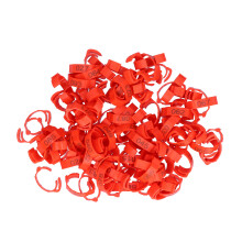 Anillos para patas de aves para el manejo de aves de corral, anillos ajustables para patas de pollo con identificación numerada, fácil de limpiar,