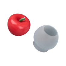 Fruit siliconen kaars mallen siliconen zeep mallen-appelvorm