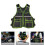 Multiple Pocket Tool Organizers Vest Reinforced Fabric-White 4