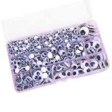 Zelfklevende Googly Eyes Craft Eyes-15 rasters van zwarte an