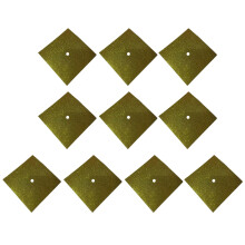 10 vellen kleurrijk glitters karton 9x9 inch zwaar papier-Goud