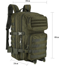 Kestävä reppu, sotilaallinen taktinen reppu parannetulla Molle-järjestelmällä, vedenkestävä, 3 päivän armeijan hyökkäysreppu,