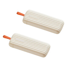 2pcs Portable Small Drawer Medicine Organizers Home-cream white