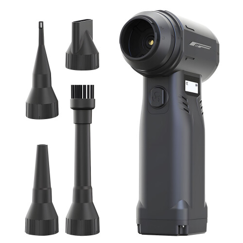 Handheld 40mm Brushless Motor Blower LCD Display Rechargeable