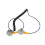 Anti-Static ESD Grounding Cable Coiled Cord with-Buckle Buckle 1