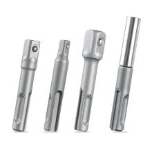4 stuks 1/4 3/8 1/2 Socket Adapter Boor Set Moer Driver Power