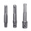 4 stuks 1/4 3/8 1/2 Socket Adapter Boor Set Moer Driver Power 5