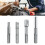 4 stuks 1/4 3/8 1/2 Socket Adapter Boor Set Moer Driver Power 4