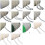 Kunstparels Kralen String Chain voor-Vierkant beige breedte 1 2