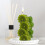 Hart siliconen mal ornament epoxyhars mallen-Vierbladig gras 5