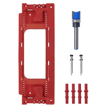 Deurscharniermal Deurscharnierfreesmal voor installatiedeur-Rood