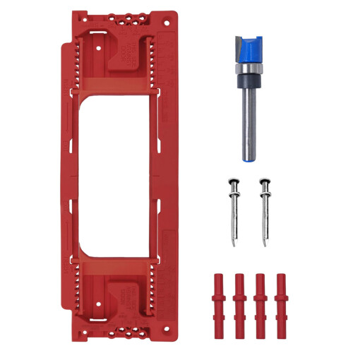 Deurscharniermal Deurscharnierfreesmal voor installatiedeur-Rood