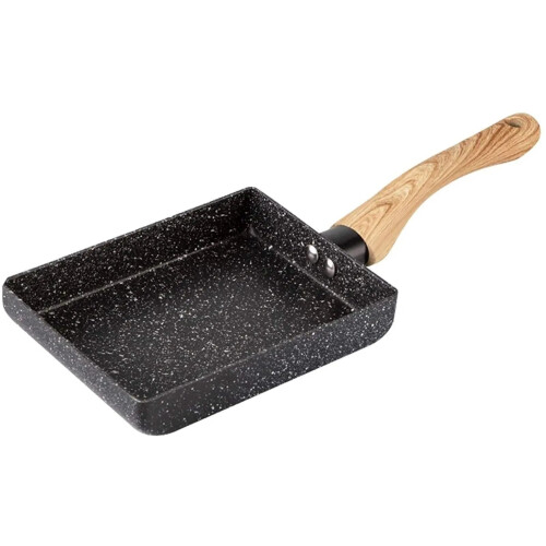 Frying Pan Omelette Nonstick Egg Pancake Pan Mini Cook Burgundy